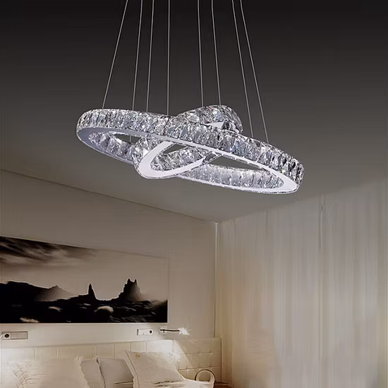 Suspension ronde moderne et simple pour îlot de cuisine